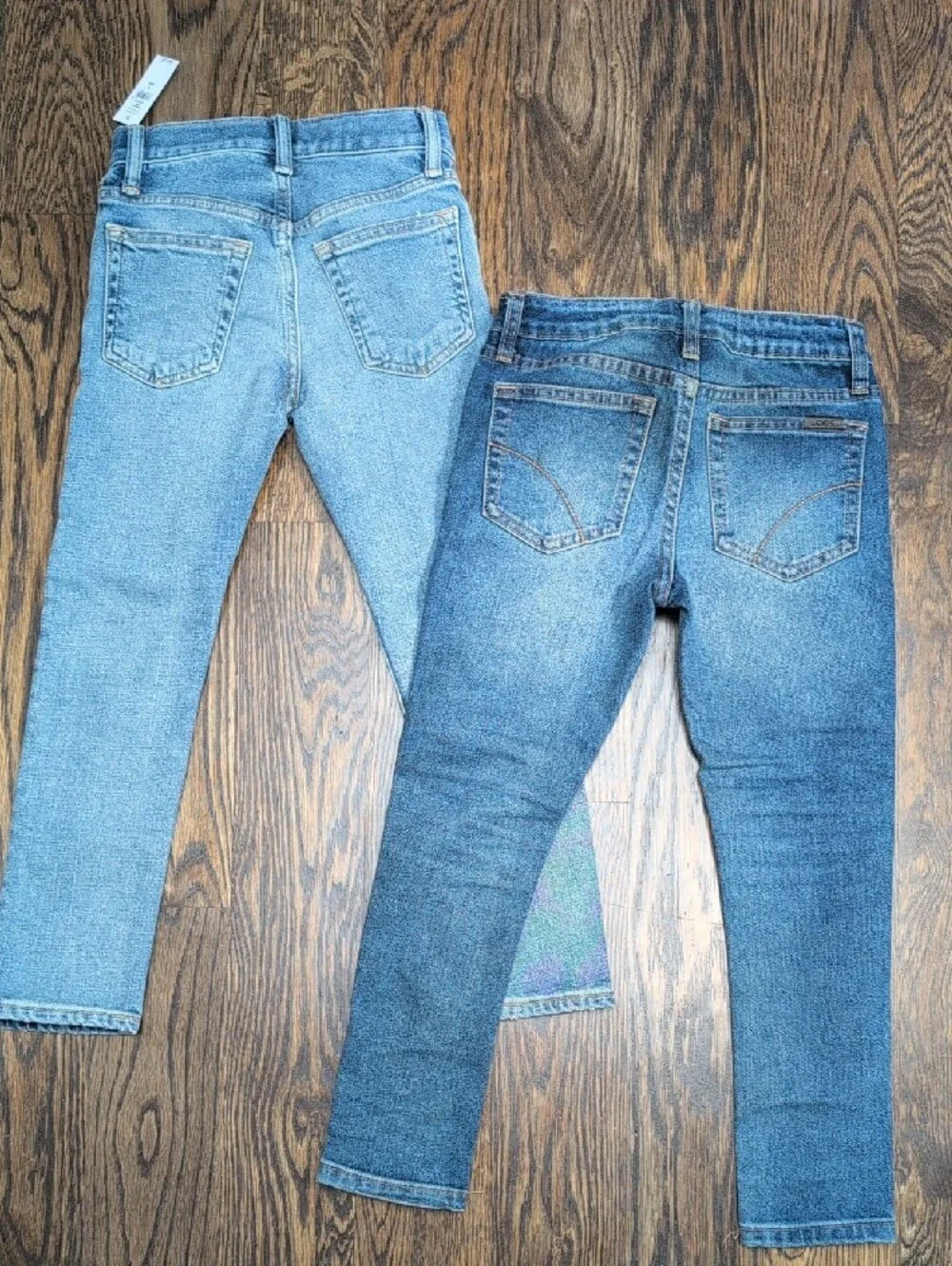 Slim Light Blue & Dark Blue Boys Jeans - Pack of 2